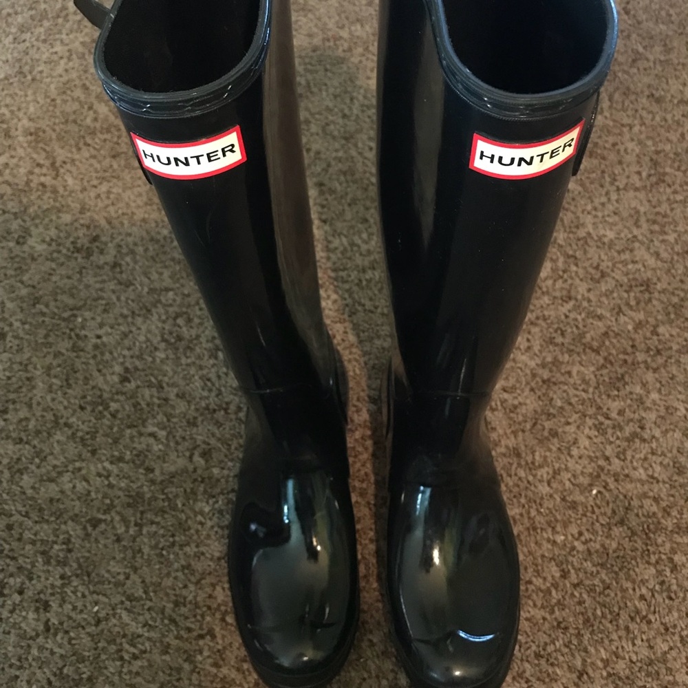 Black Hunter Boots